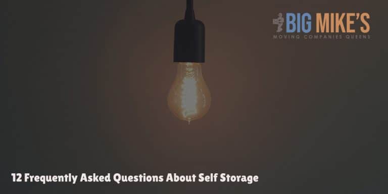 12 Frequently Asked Questions About Self Storage