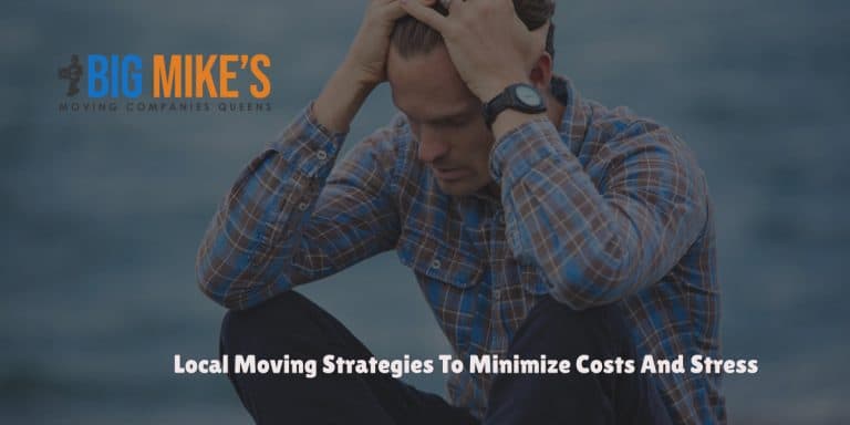 Local Moving Strategies To Minimize Costs And Stress
